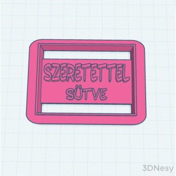 Szeretettel sütve süti kiszúró