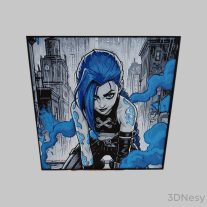 League of Legends - Jinx Hueforge