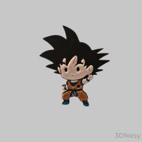 SonGoku Dragon Ball hűtőmágnes