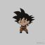 SonGoku Dragon Ball hűtőmágnes