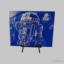 Star Wars R2D2 Hueforge