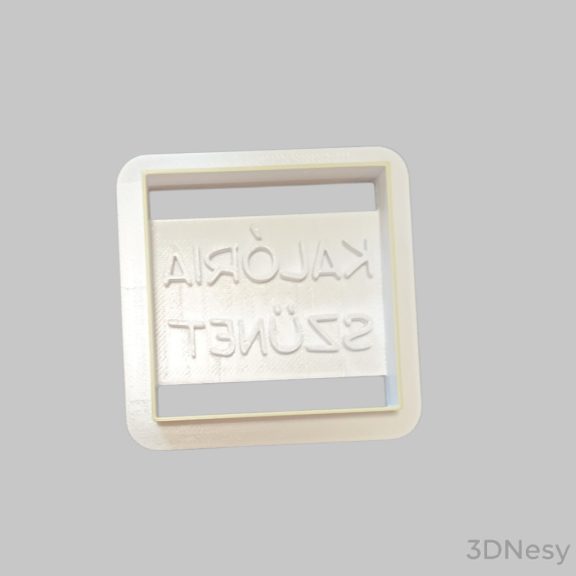 Kalória szünet süti kiszúró 6x6