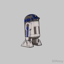 Star Wars - R2-D2 hűtőmágnes