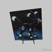 Pokemon Umbreon Hueforge