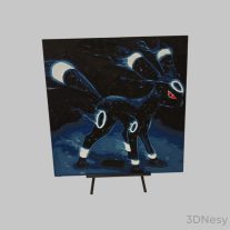 Pokemon Umbreon Hueforge