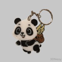 Cuki - Panda kulcstartó
