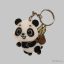 Cuki - Panda kulcstartó