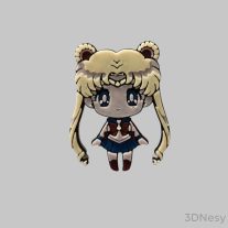 Sailor Moon hűtőmágnes
