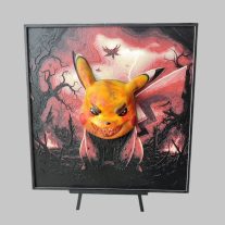 Pokemon Horror Pikachu Hueforge