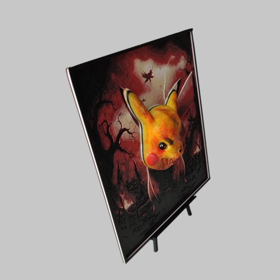 Pokemon Horror Pikachu Hueforge