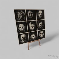Horror Serial Killer Hueforge