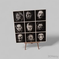 Horror Serial Killer Hueforge