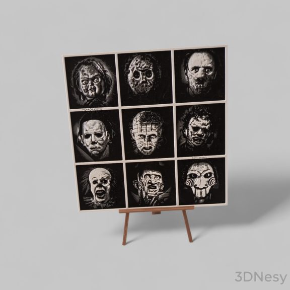Horror Serial Killer Hueforge