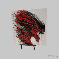 Alien Xenomorph Hueforge