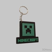 Minecraft kulcstartó -