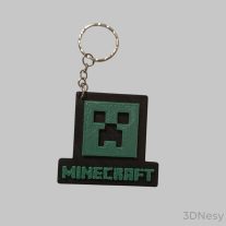 Minecraft kulcstartó -