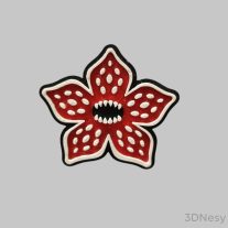 Demogorgon Stranger things hűtőmágnes