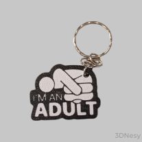 FUN - I'm an Adult kulcstartó 
