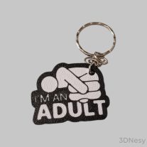 FUN - I'm an Adult kulcstartó 