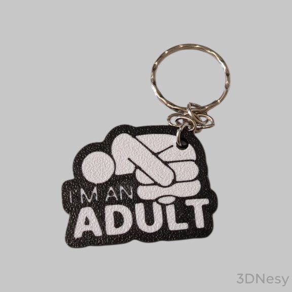 FUN - I'm an Adult kulcstartó 