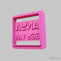 Anya egy van süti kiszúró 6x6