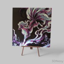 Pokemon Ninetales Hueforge