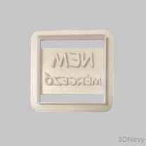 Nem mérgező süti kiszúró 6x6