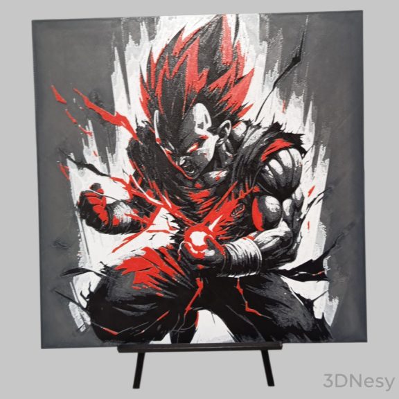 Dragon Ball Vegita Hueforge
