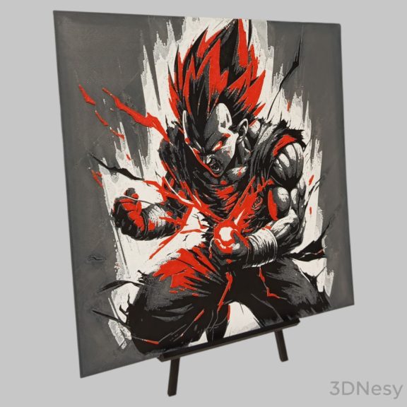 Dragon Ball Vegita Hueforge
