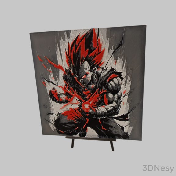 Dragon Ball Vegita Hueforge
