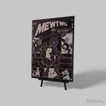Pokemon Mewtwo Hueforge