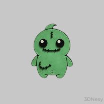 Oogie Boogie hűtőmágnes