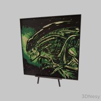 Alien Xenomorph Hueforge