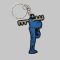 Happy Tree Friends - Lumpy Kulcstartó-