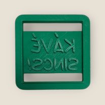 Kávé sincs süti kiszúró 8x8