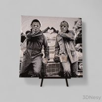 Michael Myers és Jason Voorhees Hueforge