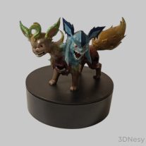 #27 Pokemon - Eevee Evolution Glaceon & Leafeon