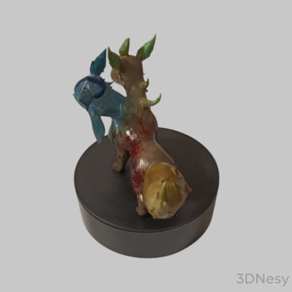 #27 Pokemon - Eevee Evolution Glaceon & Leafeon