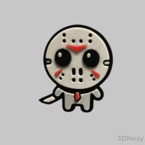 Jason Voorhees hűtőmágnes