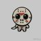 Jason Voorhees hűtőmágnes