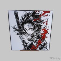 Demon Slayer - Tanjiro Hueforge
