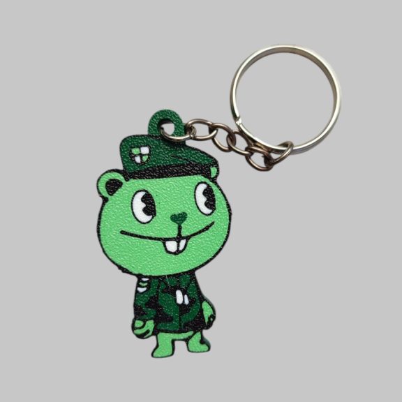 Happy Tree Friends - Flippy Kulcstartó -