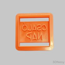 Csaló nap süti kiszúró 6x6