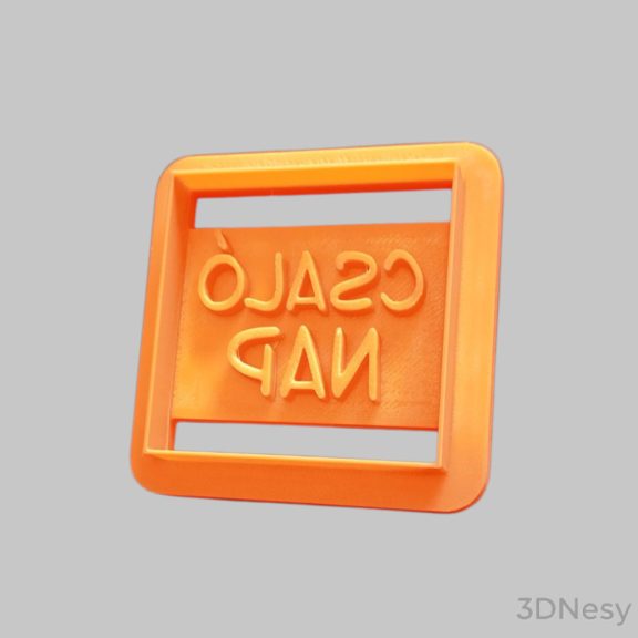 Csaló nap süti kiszúró 6x6