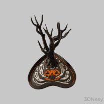 Halloween Tök Planchette Ékszertartó