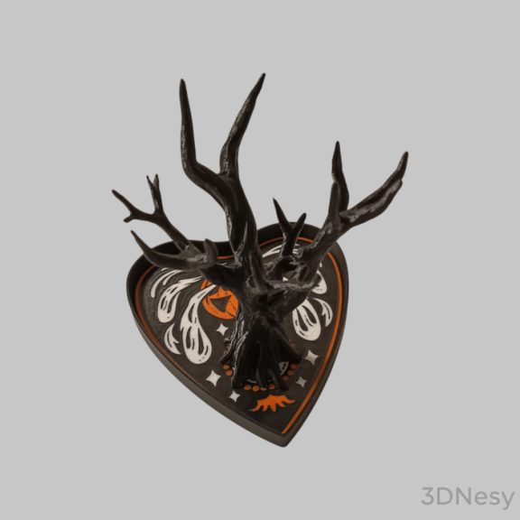 Halloween Tök Planchette Ékszertartó