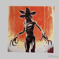 Stranger Things Demogorgon Hueforge