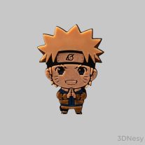 Naruto hűtőmágnes