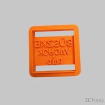 Büszke vagyok rád süti kiszúró 6x6