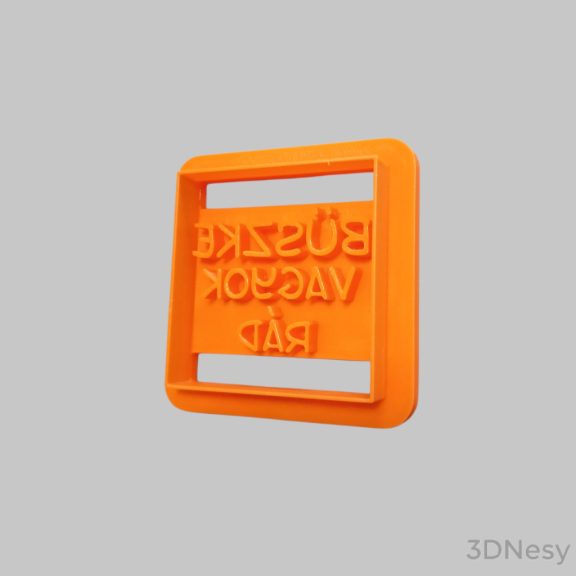 Büszke vagyok rád süti kiszúró 6x6